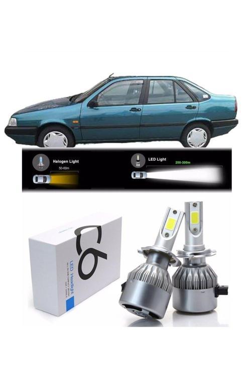 Fıat Tempra Uzun-Kısa Far Şimşek Etkili Led Xenon