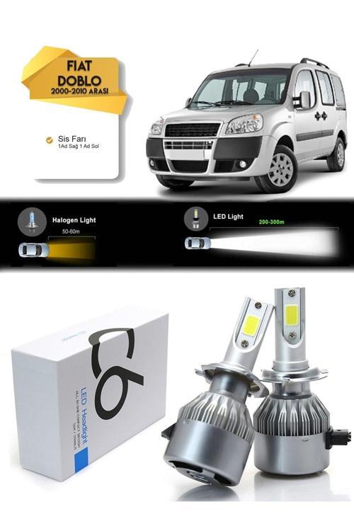 Fiat Doblo Uyumlu  Sis Led Xenon Şimşek Etkili 2000-2010 Arası
