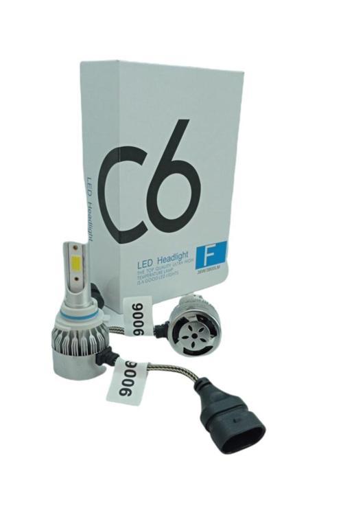 Xenon 2 Adet Hb4-9006 Led Xenon 36W 3800Lm Led Zenon Beyaz Renk Işık Turbo Fanlı
