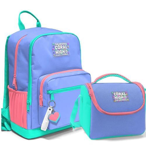 2li Set Grafiti Desenli Okul Çantası Beslenme 23641