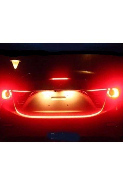 Bagaj Altı Kayan Led Kırmızı Renk Kayar Sinyalli 120 Cm 12 Ve 24 Volt