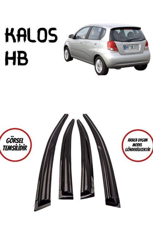 Chevrolet Kalos Hb Cam Rüzgarlığı 4Lü Parlak Siyah