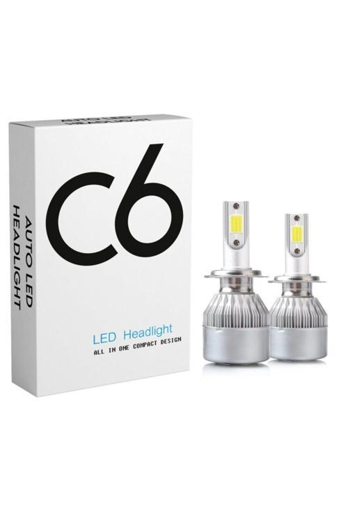 Zenon 9006 Led Xenon 48 Watt 10800Lm 6000K Far Ampülü Led Işık Beyaz Renk Işık