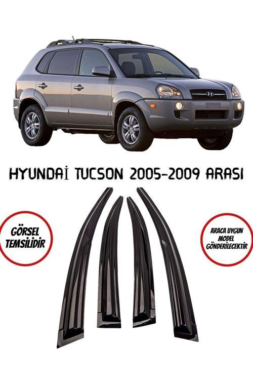 Hyundai Tucson Cam Rüzgarlığı 4Lü 2005 Ve Üzeri