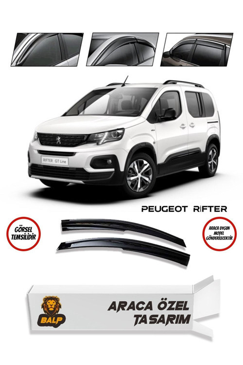 Peugeot Rifter Cam Rüzgarlığı 2-Li