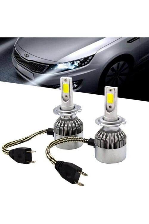 Zenon H7 Led Xenon 55 Watt 11000Lm 6500K Far Ampülü Led Işık Beyaz Renk Işık