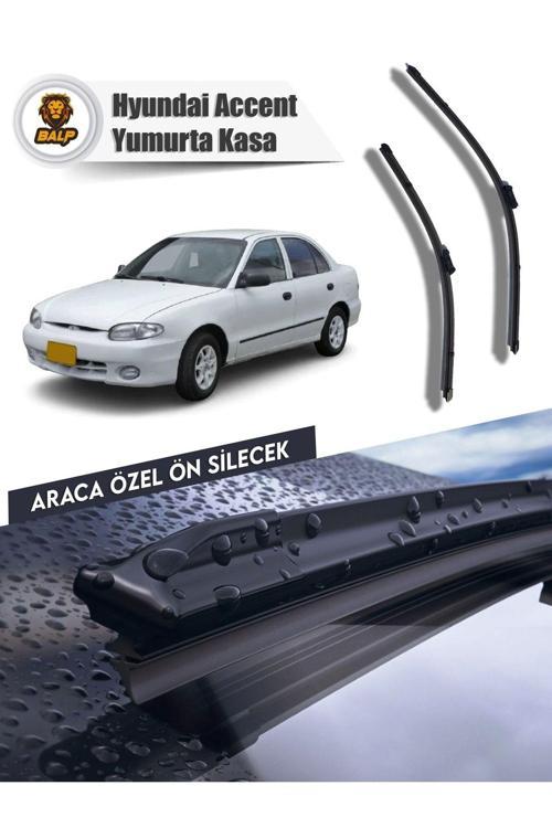 Hyundai Accent Uyumlu Yumurta Kasa 1998-2003 Muz Silecek Takımı 55X40