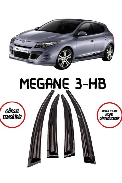 Renault Megane 3 Hb Cam Rüzgarlığı 4Lü
