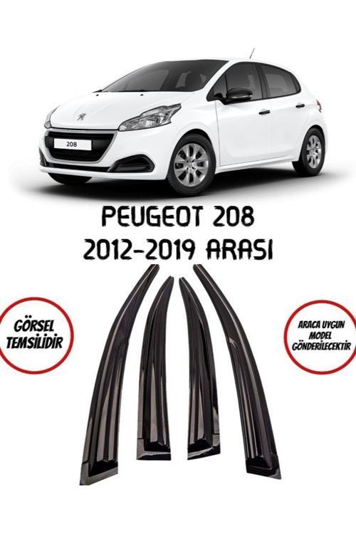 Peugeot 208 Cam Rüzgarlığı 4Lü
