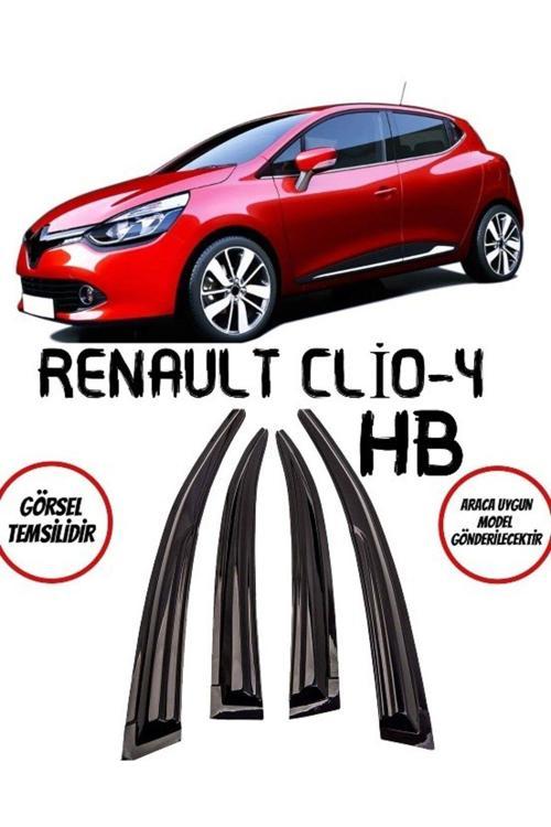 Renault Clio 4 Hb Cam Rüzgarlığı 4Lü 2013