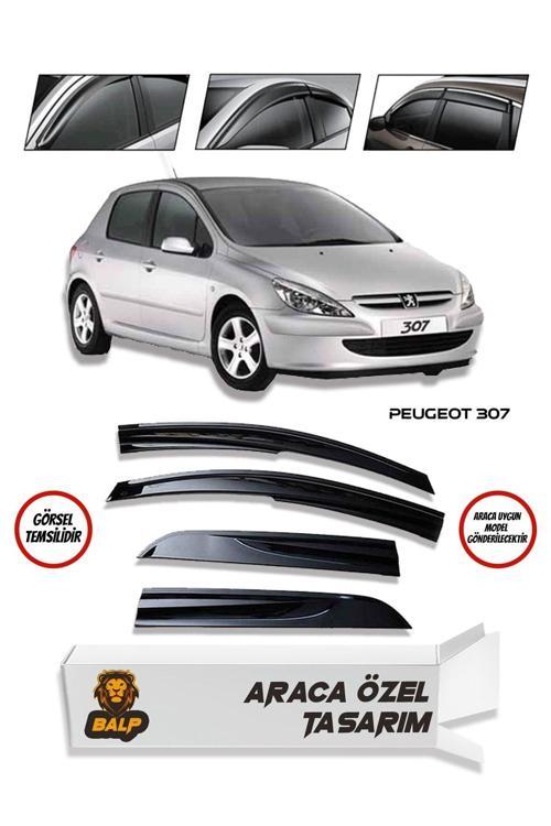 Peugeot 307 Uyumlu Cam Rüzgarlığı 4Lü
