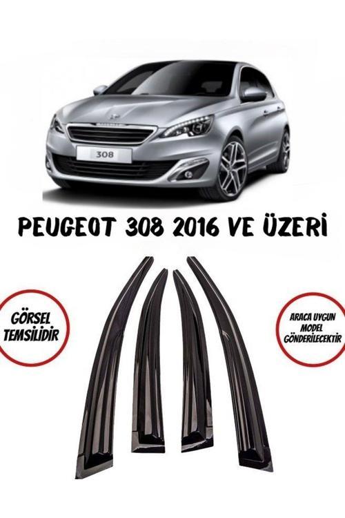 Peugeot 308 Cam Rüzgarlığı 4Lü 2016 Ve Üzeri
