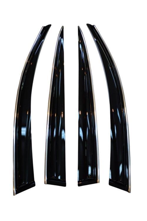 Renault Symbol Kromlu Cam Rüzgarlığı 4-Lü Takım 2008-2012 Arası
