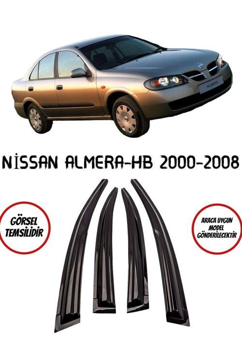 Nissan Almera Hb Cam Rüzgarlığı 4Lü 2000-2008 Arası