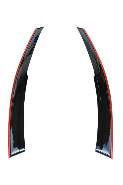 Volkswagen Caddy 2011-2020 Arası Çift Sıra Kromlu Cam Rüzgarlığı 2-Li