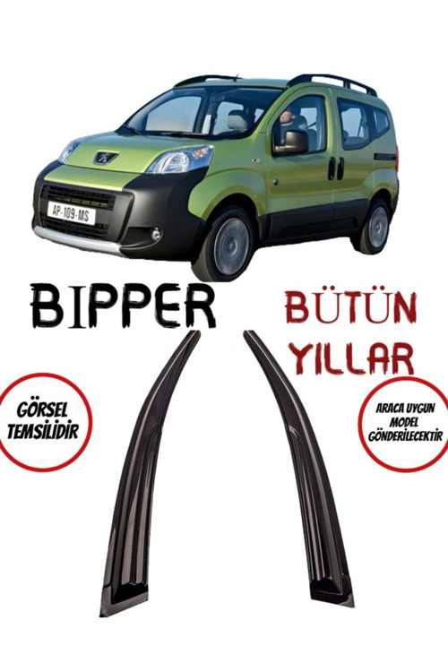 Peugeot Bipper Cam Rüzgarlığı 2-Li Tüm Yıllar