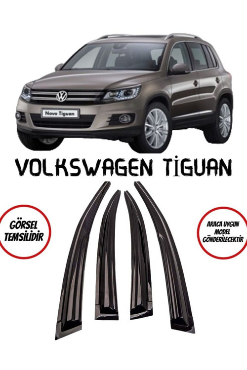 Volkswagen Tiguan Cam Rüzgarlığı 4Lü
