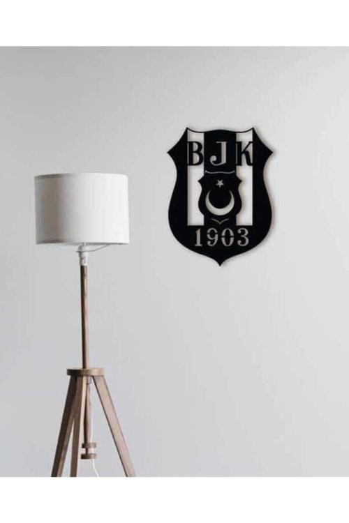 Lazer Kesim Tablo Metal Beşiktaş Dekoratif Duvar Süsü Otantik Tablo