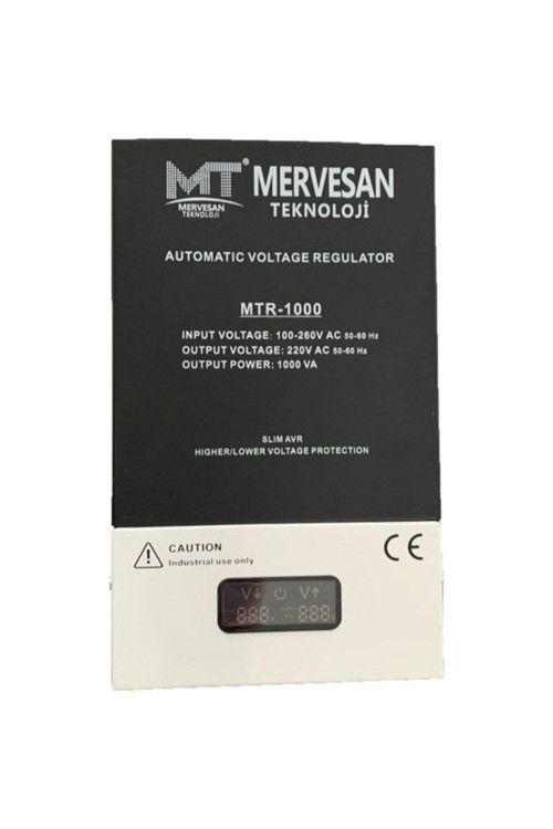Mtr-1000 Otomatik Voltaj Regülatörü