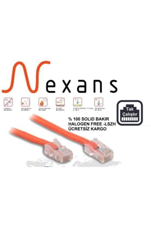 Cat6 Data Kablosu Turuncu Renk Patch Cord 2 Metre