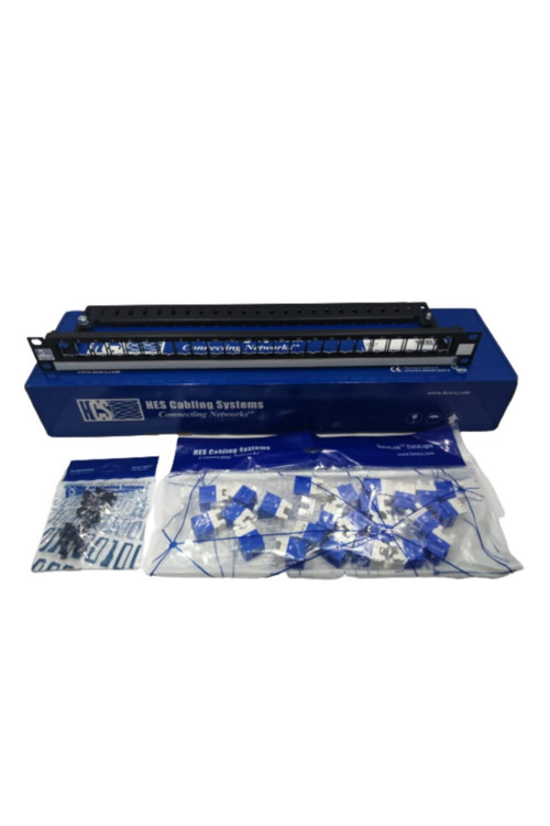 Cat6 24 Port Patch Panel Dolu Jacklı 24 Adet