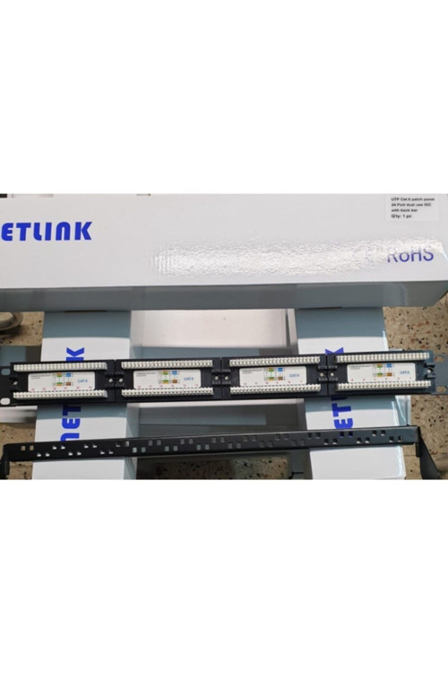 24 Port Patch Panel Cat6