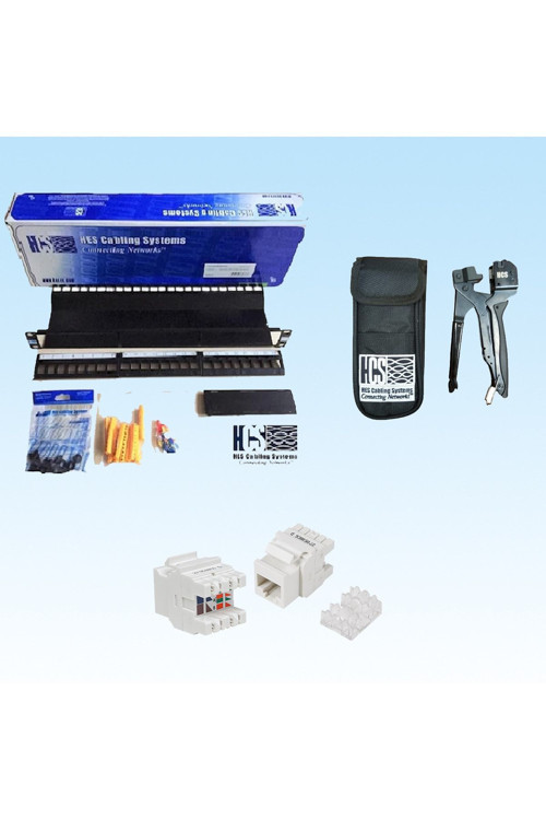 Cat6 Patch Panel P00-02450/Keystone Jack 00873 J6E-00873/Keystone Jack Sıkma Pensesi K00-00482T