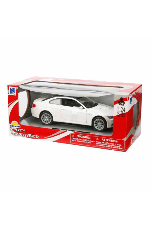 1:24 City Cruiser Bmw M3 Coupe Model Araba - Beyaz