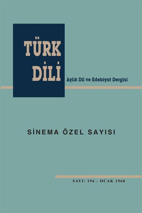 Türk Dil Kurumu Yayınları Türk Dili Sinema Özel Sayısı / Kolektif / / 3990000095137