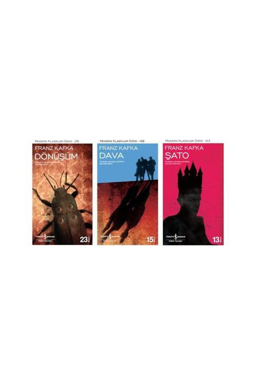 Türkiye İş Bankası Kültür Yayınları Dönüşüm - Dava - Şato - Franz Kafka - 3 Kitap Set