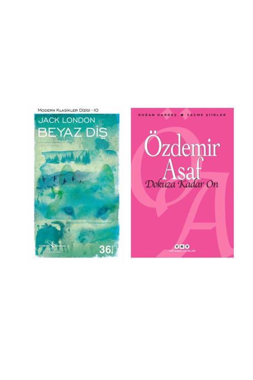 Türkiye İş Bankası Kültür Yayınları Beyaz Diş - Jack London - Dokuza Kadar On - Özdemir Asaf