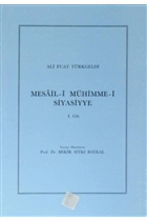 Türk Tarih Kurumu Yayınları Mesail I Mühimme I Siyasiyye 1. Cilt