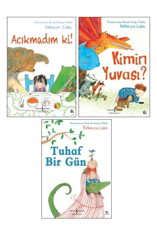 İş Bankası Kültür Yayınları Acıkmadım Ki + Kimin Yuvası + Tuhaf Bir Gün 3'Lü Resimli Hikaye Kitabı Seti
