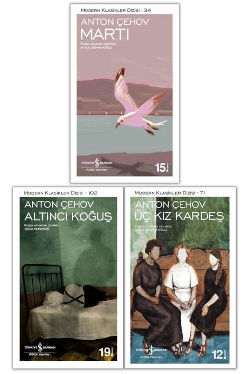 İş Bankası Kültür Yayınları Anton Çehov Seti -1 ( 3 Kitap )