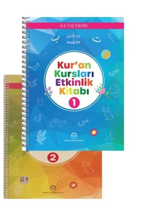 Diyanet İşleri Başkanlığı Kur'An Kursları Etkinlik Kitabı 4-6 (1-2)Tk ( Spiralli )