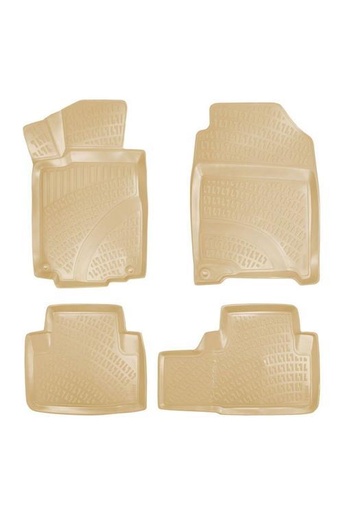 Honda Cr-V 2011-2017 Havuzlu Paspas Bej Temizleyici Hediye