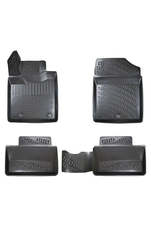 Kia Picanto 2003-2010 Araca Özel 3D Havuzlu Paspas Siyah Bmy