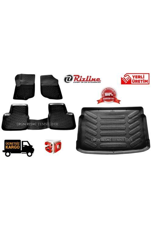 Renault Symbol 3D Paspas + Bagaj Havuzu Set 2013-2019 Arası