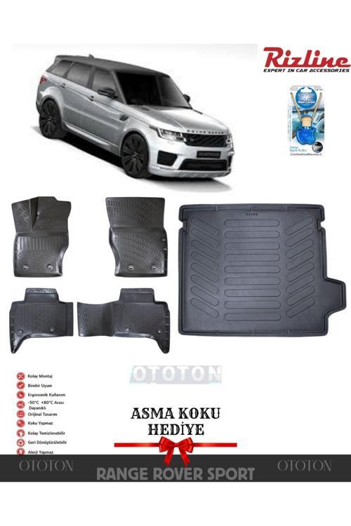 Land Rover Range Rover Sport 2013-2022 Bagaj Havuzu Ve 3D Havuzlu Paspas -Hediyeli