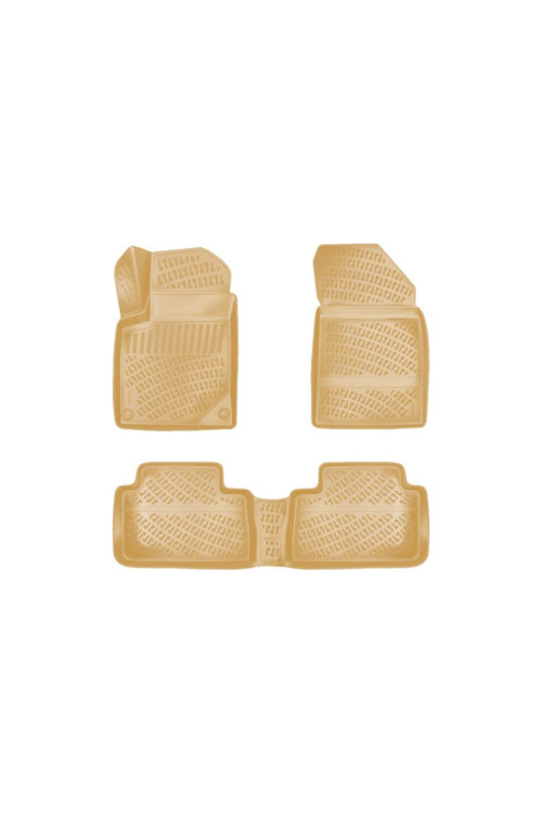 Ford Mondeo 2001-2007 3D Havuzlu Bej Paspas Uyumlu