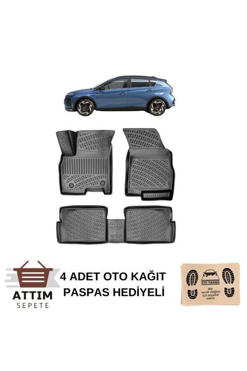 Hyundai Bayon Havuzlu 3D  Paspas  2021-2022-2023-2024-2025