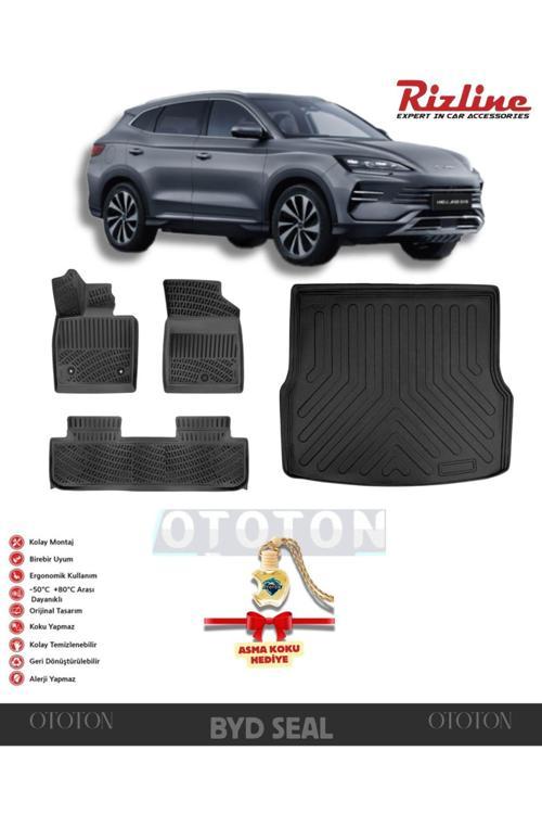 Byd Seal U Dm-İ 2023 Sonrası (Üst) Bagaj Havuzu Ve 3D Havuzlu Paspas -Hediyeli