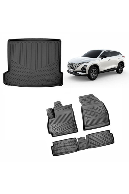 Chery Omoda 5 2022 Araca Özel Üretim 3D Havuzlu Paspas Ve Bagaj Havuzu