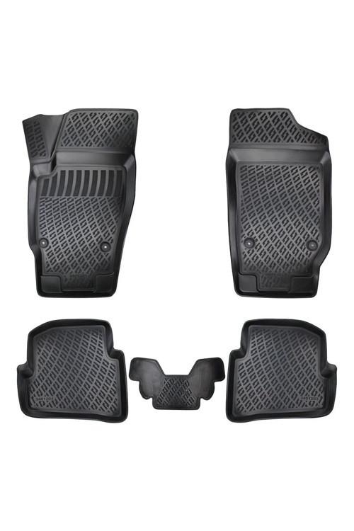 Seat İbiza Iıı 2002-2008 Araca Özel 3D Havuzlu Paspas Siyah Bmy