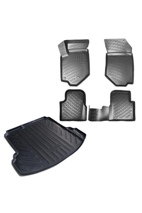 Audi A4 B9 2021 Araca Özel Üretim 3D Havuzlu Paspas Ve Bagaj Havuzu