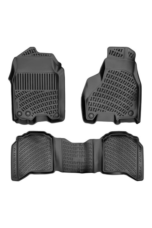 Dodge Ram 2500-3500 Crew Cab/Halı Zemin/ Otomatik Vites 2009-2019 3D Havuzlu Paspas