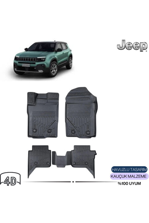 Jeep Avanger 2023 4D Havuzlu Paspas