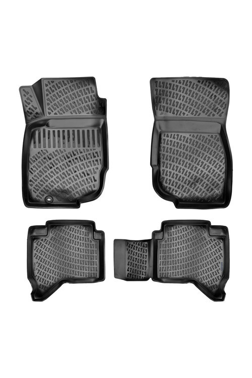 Toyota Hilux 2012 Araca Özel Tasarım 3D Havuzlu Paspas