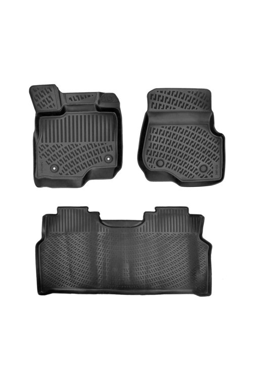 Ford F-150 2025 Havuzlu Paspas | Super Crew/Halı Zemin/Konsollu/ Kat.Saklama Alanı
