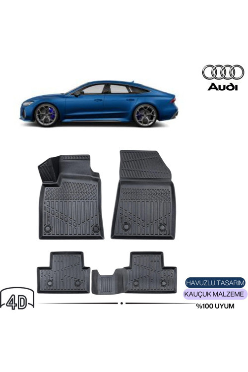Audi A7 2024 4D Havuzlu Paspas